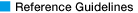 Reference Guidelines