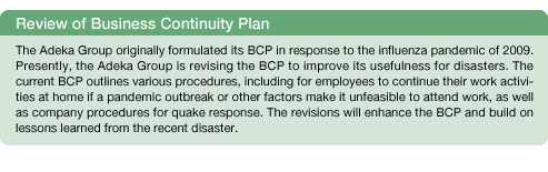 Review of Business Continuity Plan
