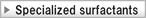 Specialized surfactants