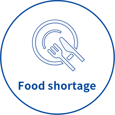 Food shortage