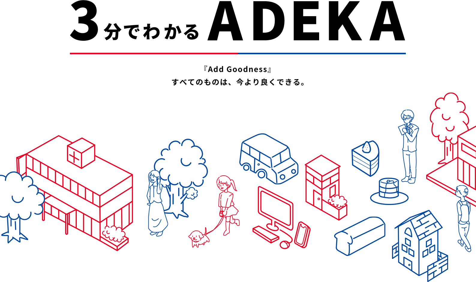 3分でわかるADEKA 『Add Goodness』 すべてのものは、今より良くできる。